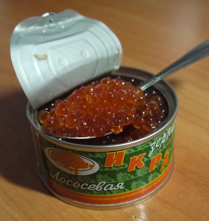 Лососевая икра тунгутун